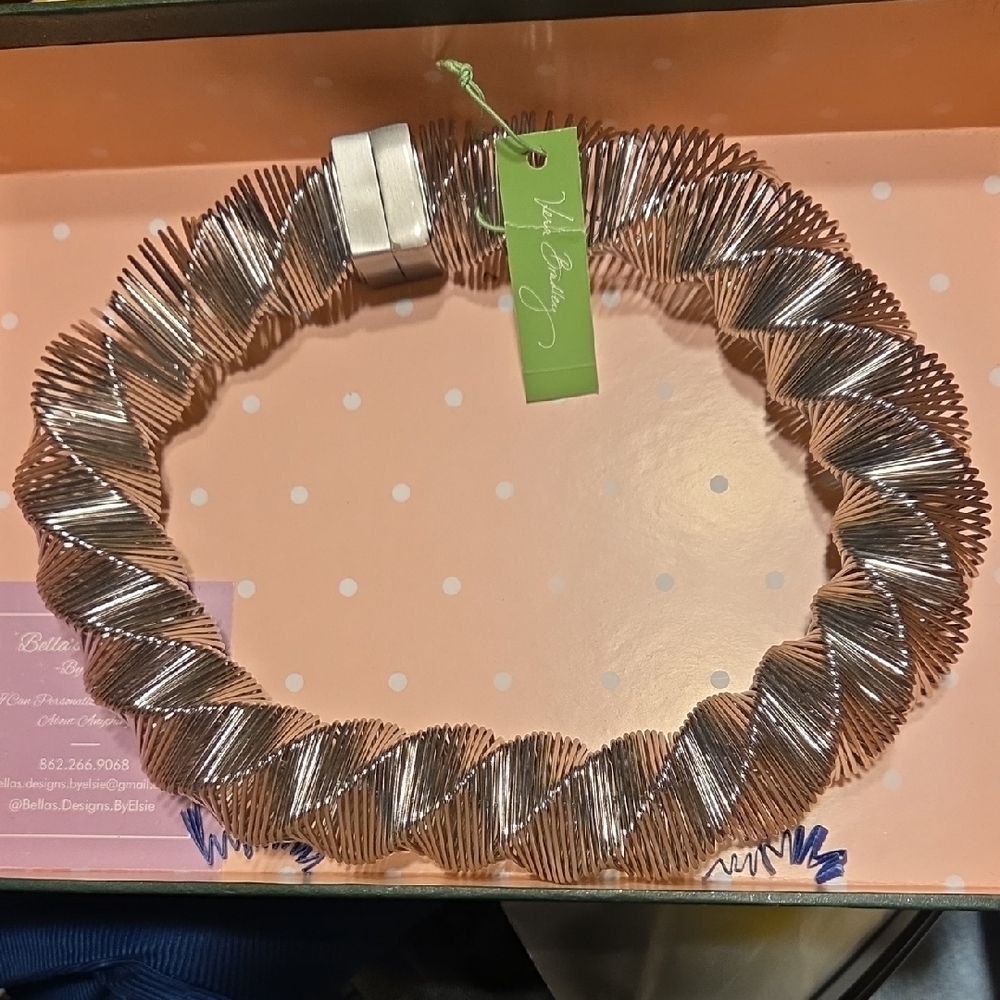 Vera Bradley Rose Gold Coil Chocker